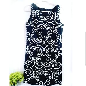 Ann Taylor Paisley Sheath Dress